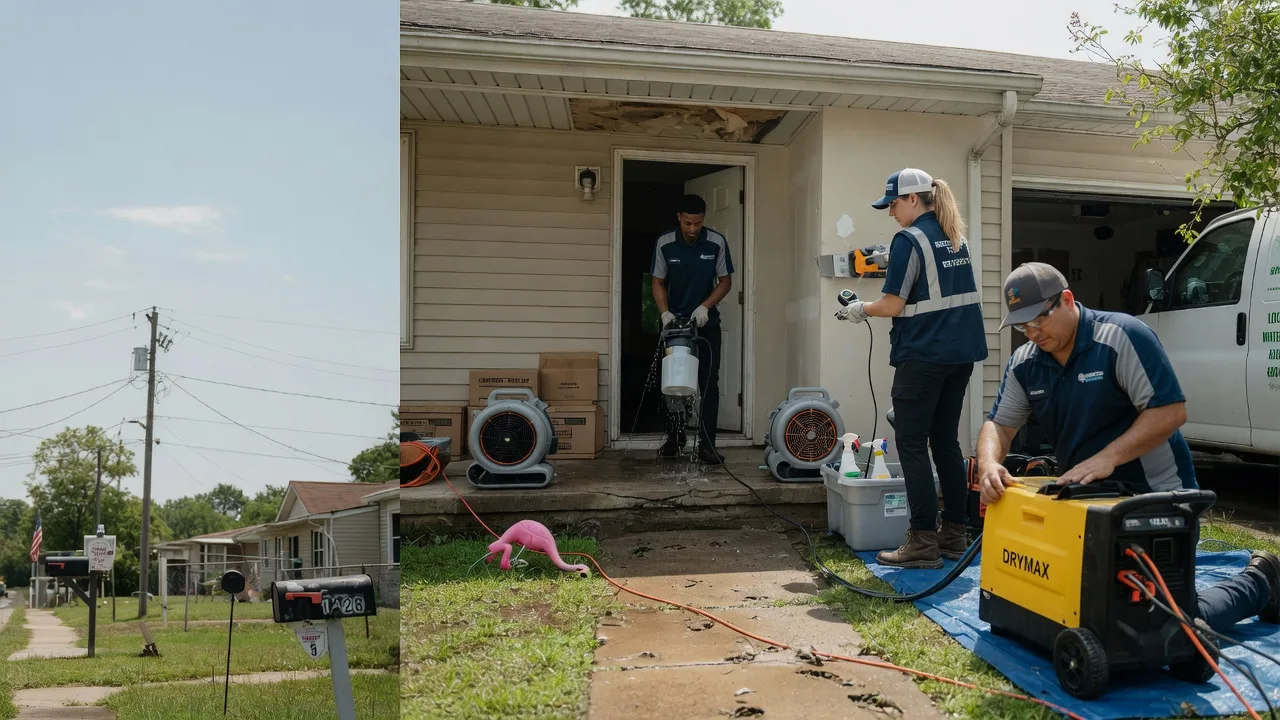 Storm Damage Water Removal in Sonora, TX near me